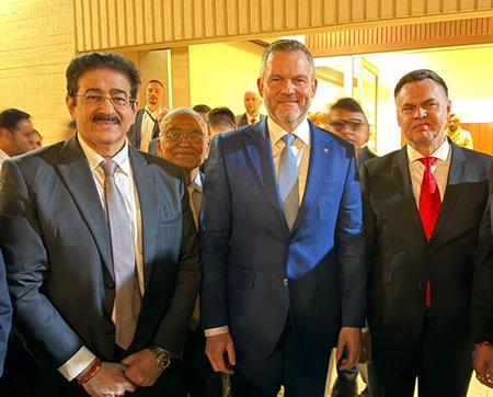 Strengthening India–Slovakia Cultural Diplomacy: Dr. Sandeep Marwah Meets President H.E. Peter Pellegrini