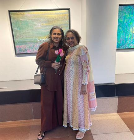 “WHISPERS IN THE WILD” An Exhibition Of Paintings By Vyoma Parikh At Jehangir Art Gallery