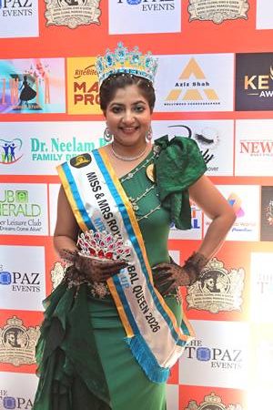 Mumbai’s Divya Patadia Crowned Mrs. Royal Global Queen 2026