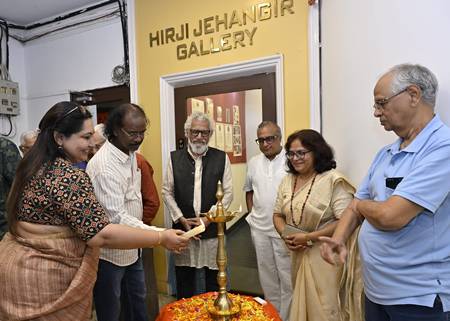 “From The Visible To The Invisible” An Exhibition Of Paintings By Annpurna Shukla In Jehangir Art Gallery